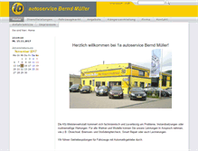 Tablet Screenshot of 1a-mueller.de